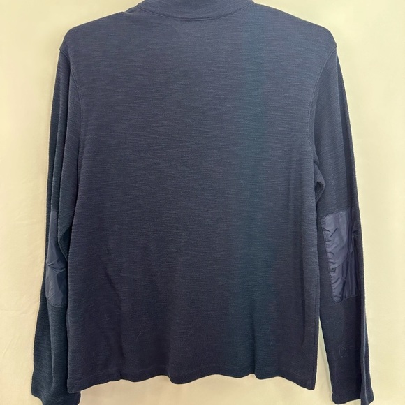 Michael Kors Blue Waffle Knit Pullover Size Large - Picture 3 of 6